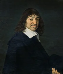 Porträtt av Rene Descartes (1596-1650) c.1649