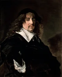 Porträtt av en man, före 1660.