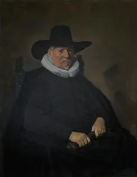 Porträtt av en äldre man, traditionellt kallad Heer Bodolphe