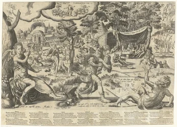 Den breda och smala vägen: allegori över det mänskliga livet