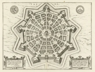 Karta över Palmanova Palma (titel på objekt)