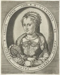 Porträtt av Catherine de
