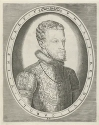Porträtt av Karl V av Habsburg eller Filip II av Spanien Porträtt av kungar, drottningar, prinsar och prinsessor (serietitel)