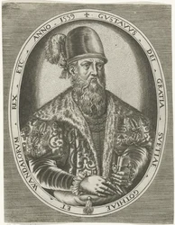 Porträtt av kung Gustav I av Sverige Porträtt av kungar, drottningar, prinsar och prinsessor (serietitel)