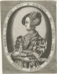 Porträtt av drottning Margaretha Leijonhufvud av Sverige Porträtt av kungar, drottningar, prinsar och prinsessor (serietitel)