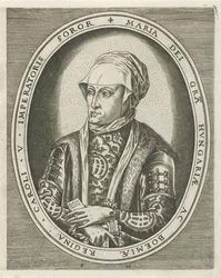 Porträtt av guvernör Maria av Ungern Porträtt av kungar, drottningar, prinsar och prinsessor (serietitel)