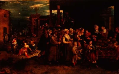 De sju barmhärtighetsgärningarna, c.1617