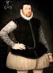 Porträtt av Frans van de Kethulle, Lord of Ryhove (1531-1585)