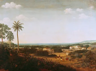 En portugisisk adelsmans hus i Brasilien