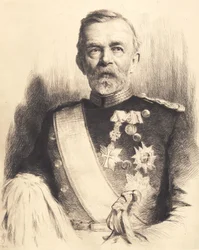 Porträtt av generalmajor L. Koefoed
