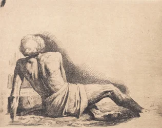 Provplatta: Liggande man
