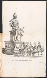 Jättefarfar i processionen för Saint Rumbold, 1825 Den Reuse, kallad farfar (titel på objekt)