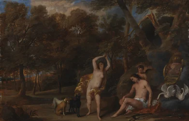 Venus beklagar den dödade Adonis