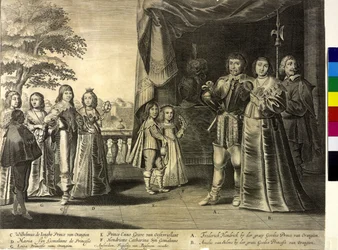 Prins av Oranien Frederick Henry (tryck)