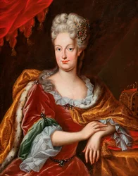 Porträtt av kejsarinnan Elisabeth Christine (1691-1750)