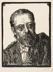 Porträtt av Bedrich Smetana 1824-1884