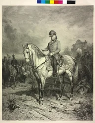 Joseph greve Radetzky av Radetz (etsning)