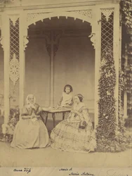Anna Wöss, Marie och Marie Antoine, 1850-60-tal.