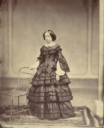 Fru Hofrat Josefine Raymond, 1850-60-tal.