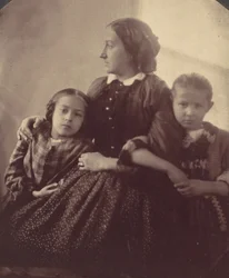 Hermine, Marie och Marie Antoine., 1850-60-tal.