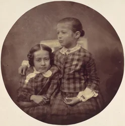 Hermine och Marie Antoine, 1850-60-talen.