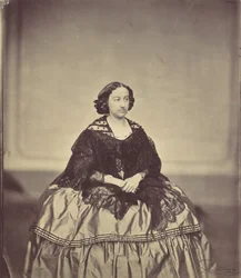 Marie Antoine, geb. Woes, 1850-60-tal.