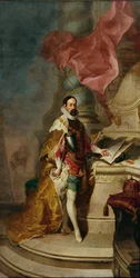 Porträtt av Mattias 1557-1619, den helige romerske kejsaren, ca 1760.