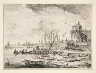 Utsikt över en hamn #9