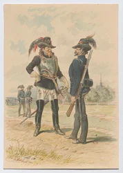 Wiens akademiska studentlegion i oktober 1848