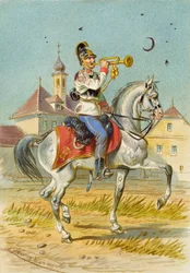 soldat till häst