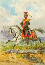soldat till häst