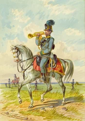 soldat till häst