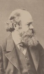Porträtt av kompositören Robert von Hornstein 1833-1890.