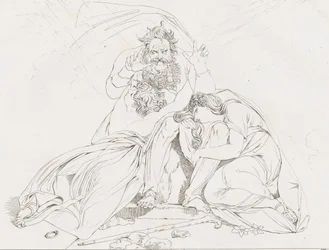 Der Tod des Oedipus Oidipus död, 1806.