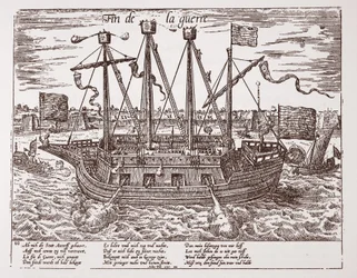 "Fin de la Guerre", krigsfartyg som byggdes för de förenade provinserna, 1585