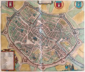 Tournai, Belgien (gravyr