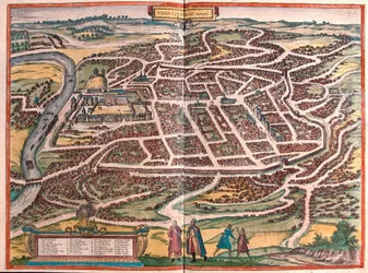 Vilnius, Litauen (gravyr