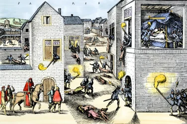 Religionskrigen: mordet på Gaspard de Coligny (amiral de Coligny)