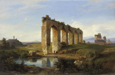 Claudio-akvedukten, 1850