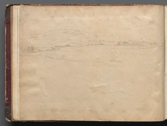 Album med utsikt över Rom och omgivningar, landskapsstudier, sida 03b: Roman Panoramic….