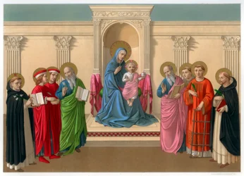 Madonna delle ombre - Skuggornas madonna, ca 1450, 1870