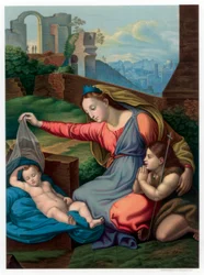 Madonna av det blå diademet, 1510-1511 1870.