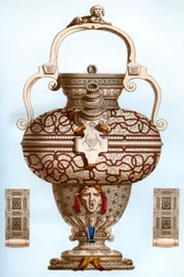 Fartyg från Henri II ware, 1500-talet, 1870.