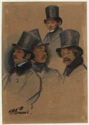 Ludwig Elsholtz, Wilhelm Krause, Karl Friedrich G. Lüderitz, Karl Friedrich Schulz