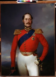 Porträtt av kejsar Nicholas I, 1847