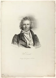 Porträtt av skulptören Rauch