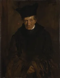 Porträtt av Ignaz von Dollinger 1799-1890, 1883.