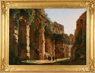 Inne i Colosseum, ca. 1823.
