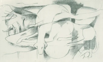 Franz Marc - Skissbok från fältet - Blad 04