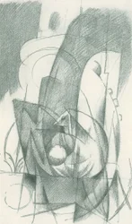 Franz Marc - Skissbok från fältet - Blad 15